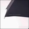 Umbrellas Household Sundries Home Garden Folding Design Double Layer Inverted Umbrella Self Stand Rain Reverse Car Parasol Dhe3V