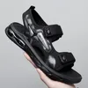 Sandalet Yaz Erkekler Günlük Delikler Mesh Ayakkabıları Nefes Alabilir Daireler Moccasins Sapato Maskülinals
