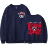 Erkek Hoodies Sweatshirts Technoblade Madch Baskı Crewneck Sweatshirt Kadınlar/Erkekler Hoodie Büyük Boy Hip Hop Sokak Giyim O yaka kazıklar Unise