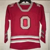 Chen37 C26 Nik1 Custom Ohio State Buckeyes Hockey cucita Maglie Big Ten uomo donna gioventù Qualsiasi numero Nome MASON JOBST DAKOTA JOSHUA MIGUEL FIDLER