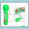 Hundeschalen Feeder versorgt Haustier Hausgarten Wasserspender Feeder für kleine große Hunde 300 ml Reise Welpe Katze por dhsak