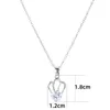Pendant Necklaces AMC Trendy Crown Necklace For Women Luxury Cubic Zirconia Choker Bridal Wedding Party Jewelry Gift