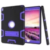 Schutzhülle für Tablet-Hülle für iPad Mini 1 2 3 4 Air 2 Pro 9,7 10,2 10,5 11 Samsung Tab T380 T280 TShockproof Robot Military Extreme Heavy Duty Stand