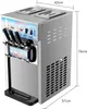 Tavolo top mini morbido gelato macchina prezzo/ piccolo produttore cfr per mare