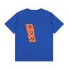 vloness Designer Tshirt Life Hip Hop Orange 999 Imprimer t-shirts Miami Pop Guerrilla Shop Limited Mens Shirt Backing1