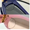 0095 Pinkgrey Oval Women Sunglasses для женщин Cateye Shape Glasses Fashion Французские солнцезащитные очки летние глаз с Box9338022