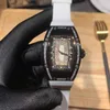 Luxury Mens Mechanics titta på Richa Milles armbandsur Ladies 'Dream Needle Diamond Ring Automatisk rörelse Glaspermeabilitet slitsträckt