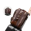 Valigette Borse da uomo in vera pelle di design di lusso Valigetta Business Laptop Document Organizer Tote Handbag Messenger Strap