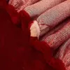WOSTAR Inverno caldo visone cashmere fascia elastica lenzuolo con angoli coprimaterasso protettore letto matrimoniale morbido e accogliente king size 220514