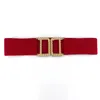 Belts European And American Style Women's Elastic Wide Belt Fashion Waist Plus Size Outer Matching Dress Jeans Adjustable BeltBelts Smal