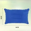 Opblaasbaar luchtkussenbed slaapcamping kussen pvc nylon nek brancard rugleuning kussens voor reisvliegtuig kopsteun ondersteuning buitengebruik