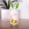 Epacket Pâques Bunny Gnome Rabbit Faceless Nwarf Doll Toys Fenêtre de bureau