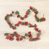 45 Heads Artificial Rose Flower Vine Plastic Dried Flowers Vine Wedding Decorations Wall Decor Plants Exquisite Good Looking