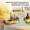 PVC placemats värmebeständiga platsmattor tvättbara bordsmattor för matbordsdekor som inte slipar lätt att rengöra