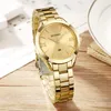 腕時計ゴールドウォッチレディースレディースクリエイティブスチール女性039Sブレスレット女性クロックレロギオフェミニノモントレフェムマウィストW2122971