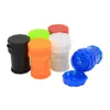 Plastic molen 4 lagen rookaccessoires met 38 mm x 63 mm dimensie 6 kleuren hand droog kruidencontainer tabaksopslag