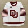 Custom Ncaa Frozen Four Denver Pioneers DU Koszulka hokejowa Bobby Brink Carter Savoie Cole Guttman Brett Stapley Carter Mazur Mike Benning Massimo Rizzo Cameron Wright