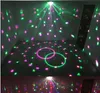 Mini 9 color LED Stage Lights Crystal Magic Ball Effects light DMX 512 Control Pannel Disco DJ Party Stage Lighting high qualityAC110V-220V