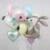 Party Decoration Easter Aluminium Film Balloons Decor Jungle Safari Animal Cartoon Helium Ballon Baby Shower Wedding Birthday Decorparty Deco