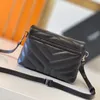 7A + LouLou Moda di alta qualità donna Y designer borse di lusso borsa in vera pelle borsa a tracolla messenger borsa a tracolla borsa da viaggio portafoglio donna zaino