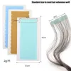 Traceless Wig Double Sided Adhesive Tape Blue Green White for Tape-in Hair Extension Replacement Waterproof Wigs Tape