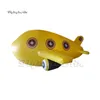 Outdoor Flying Inflatable Helium Jet Plane Model Advertising PVC Airplane Floating Aircraft Balloon For Parade Show