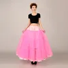 Petticoats Women's 1 Meter Long Bridal Petticoat Big Wing Boneless Bride Wedding Dance Underskirt Skirt 14 Colors