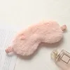 Maschera per gli occhi addormentata Simpatico peluche morbido Comodo copri occhi Strumento da viaggio Regalo di compleanno per ragazze