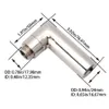 O2 산소 센서 각진 Extender Spacer 범용 90도 Bung Extension M18x1.5 도매