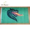 NCAA UAB 블레이저 플래그 3 * 5FT (90cm * 150cm) 폴리 에스터 플래그 배너 장식 플라잉 홈 가든 깃대 축제 선물