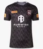 22 23 Queensland Maroons RUGBY JERSEY 2022 2023 Malou 셔츠 JAGUAR INDIGNEOUS TRAINING JERSEYS