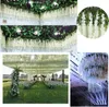 12 stks Wisteria Kunstbloemen Opknoping Garland Wijnstok Rotan Fake Flower String Silk Flowers voor Thuis Tuin Bruiloft Decoratie 220406