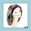 Beanie/Skl Kapaklar Şapkalar Şapkalar Eşarplar Eldivenler Moda Aksesuarları Kadınlar Büyük Saten Bonnet İpek Uyku Gece Baş Kafa Ee Headwrap Şapka Saç Sargı