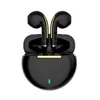 TWS bluetooth earphone 6 with noise cancelling Wireless Earbuds Headphone Chip Transparency Metal Rename POP GPS Wirless Charging Headphones