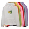 Hoodies للنساء من النوع الثقيل للنساء نساء Harajuku Printing 2022 الخريف الشتاء الصلب جيب جيب طويل الأكمام بالإضافة إلى مخملية سميكة FEMA