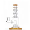 7.5 Inch Hookah Glass Dab Rigs Water Bong Smoke Pipes Tyre Filter 14.4mm Female Joint With High Quality Quartz Banger 4 Colors