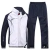 Trainingsanzug Männer Plus Größe 4XL Frühling Herbst Zwei Stück Kleidung Sets Lässige Track Anzug Sportswear Sweatsuits 220815