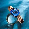 Wristwatches Brand Watch Top Luxury Crystal Women es Waterproof Lady Quartz Wrist Bracelet Fashion Clock Reloj Mujer 220609