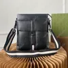 Leather Shoulder Bag High Quality Crossbody Man Messenger Bags Fashion Multi Pocket Handbag Letters Handbags Classic Plain Business Wallet Envelope Purses