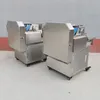 Electric multi-function vegetable cutting machine slicer commercial stainless steel food potatoes carrots cutter