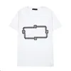 22SS herrar designer t-shirt utökad street stylet-skjortor män kläder krökta hem långa linje toppar tees hip hop basic man womens tees teese tees