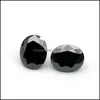 Andere lose Perlen Schmuck dunkle Moissanit schwarze Farbe 1.0ct Oval Schnittform Edelstein Frauen machen Geschenke.