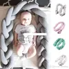 Ins Bebek Danimarka Bağlama Düğümlü Yastıklar Yastık 1.5 M Düğümlü Kanepe Yastık Bebek Yatağı Yastık Yenidoğan Fotoğraf Sahne