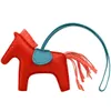 Autos Schlüsselzubehör mehrfarbige Mini-Leder-Leder-Hand genähte Pony Kreative Persönlichkeit