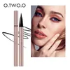 Nyaste 1ml Snabbtorkande Vattentät Flytande Eyeliner Pen Långvarig Fetfri Eye Liner Ögonpenna Ögonlockslinje Stick Snabbtorka ögon Makeup Kosmetisk Partihandel ZL0876