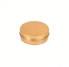 50ML/60ML/100ML/150ML Aluminum Cosmetic Cream Jar Container Rose Gold Metal Tin Ointment Refillable Jars Aluminum Lipstick Packing Pot Wholesale SN4442