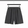 Women Shorts Classic Paris Style Cotton Elastic Schwerindustrie Waschbrief Sticker Welle Casual Mens Shorts