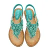 2022 Summer New Bohemian Style Women's Sandals Flower Flip Flops Women Fashion All-match Trend Sandals