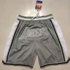 Los Angeles''Lakers''men Throwback Basketball Shorts pocket purple