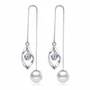 S925 Silver Hoop Cross Designer Earrings Retro Vintage Wave Twist Crystal Luxury Pearl Sweet Flower Elring Elings Rings Party Jewelry